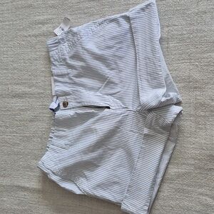 NWT! OLD NAVY | White and Blue Striped Shorts
